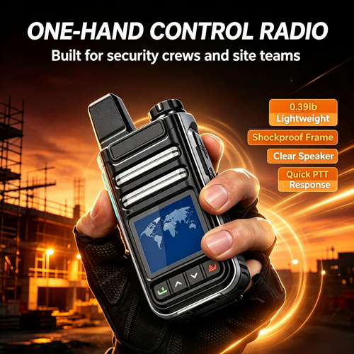 Savannel G3 4G LTE Walkie Talkie | Entry-Level Cost-Effective | Full Global Coverage | 5000KM Range