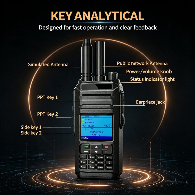 Savannel X4 Dual-Mode UHF + 4G Hybrid Walkie Talkie | 10W High Power | IP67 Waterproof | GPS | 5000KM Global Range
