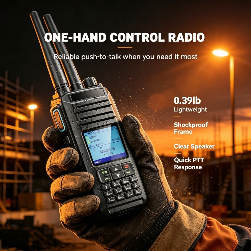 Savannel X4 Dual-Mode UHF + 4G Hybrid Walkie Talkie | 10W High Power | IP67 Waterproof | GPS | 5000KM Global Range