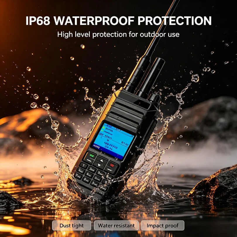 Savannel X4 Dual-Mode UHF + 4G Hybrid Walkie Talkie | 10W High Power | IP67 Waterproof | GPS | 5000KM Global Range