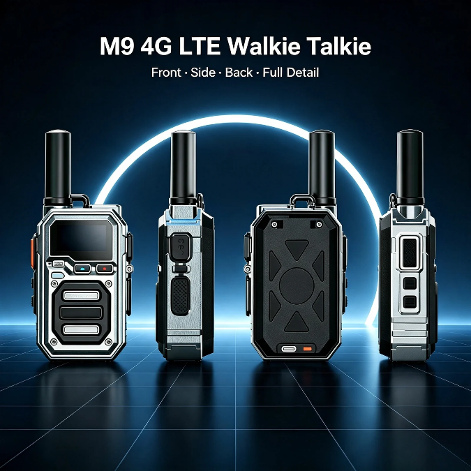 Savannel M3 4G LTE Global Intercom Transceiver | GPS | Weather Forecast | 6800mAh | Built-In Flashlight | 5000KM Range