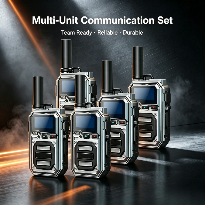 Savannel M3 4G LTE Global Intercom Transceiver | GPS | Weather Forecast | 6800mAh | Built-In Flashlight | 5000KM Range