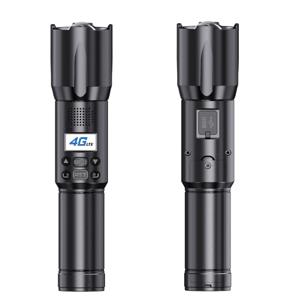 Savannel S800 Flashlight Style Multi-Function 4G LTE Walkie Talkie | 3-Way Adjustable LED | 6800mAh | 5000KM Global Range