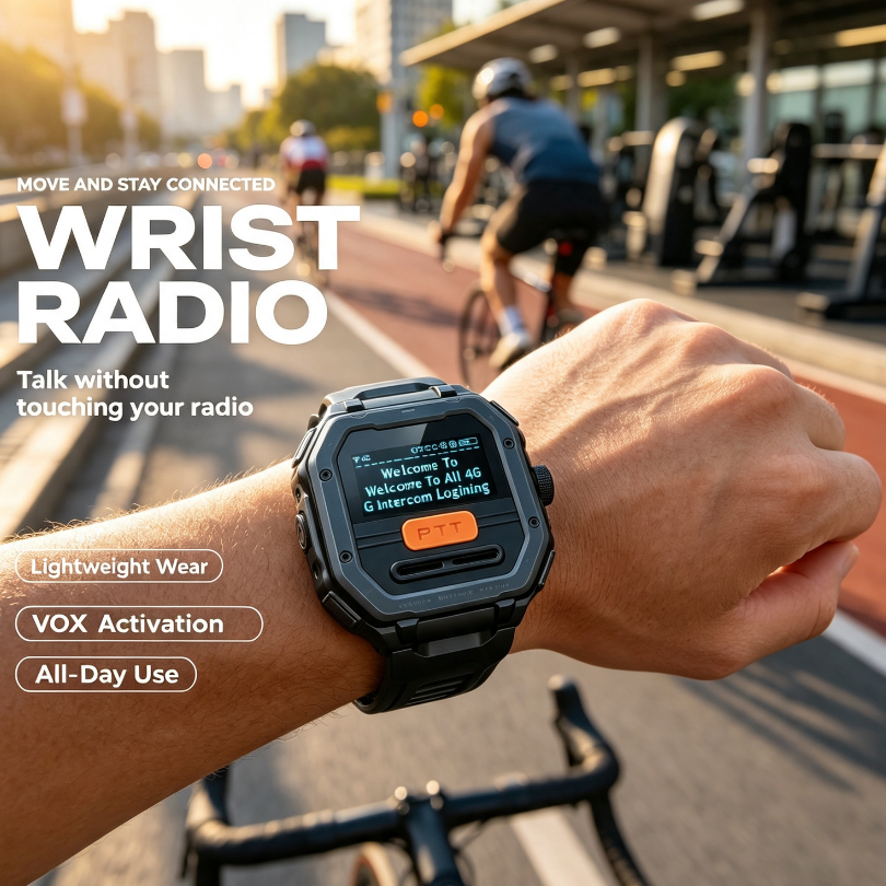 Savannel GT5 Smart OLED 4G Walkie Talkie | 1-Button Voice Control | 24Hr Continuous Runtime | 5000KM Global Range