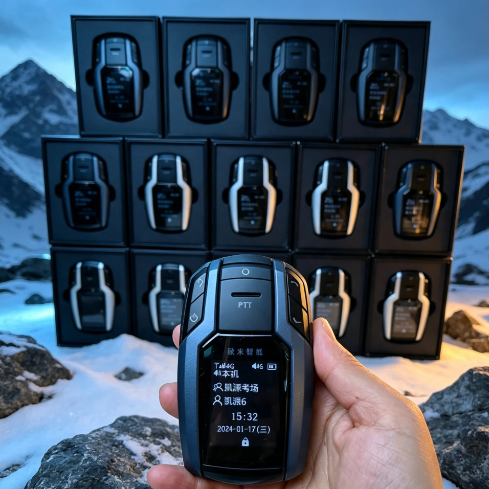 Savannel BK Mini 4G PoC Walkie Talkie | Ultra-Compact LTE Two-Way Radio | 5000KM Global Range | AES256 Encrypted