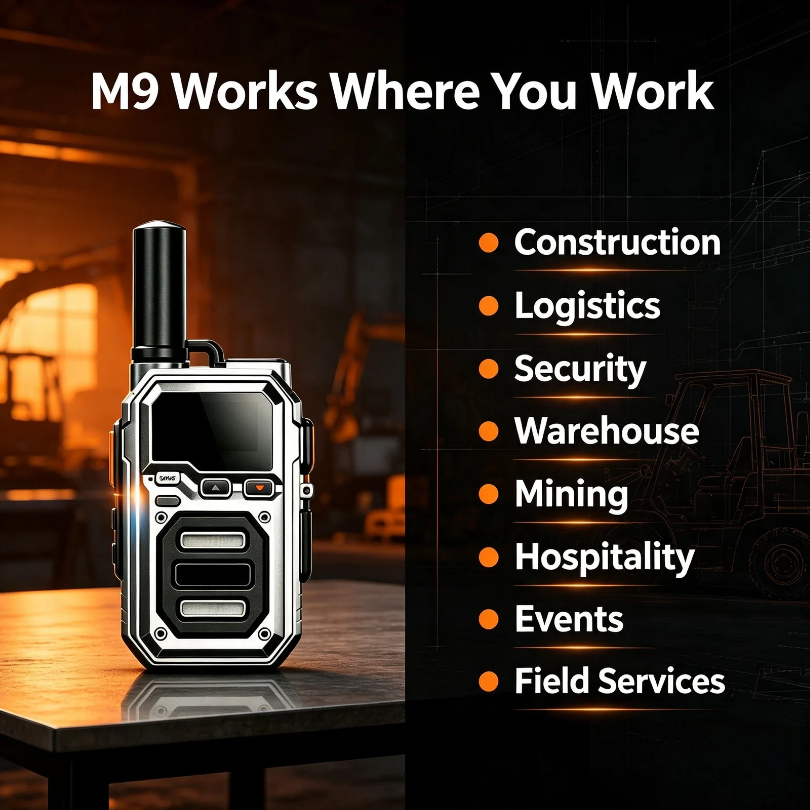 Savannel M3 4G LTE Global Intercom Transceiver | GPS | Weather Forecast | 6800mAh | Built-In Flashlight | 5000KM Range