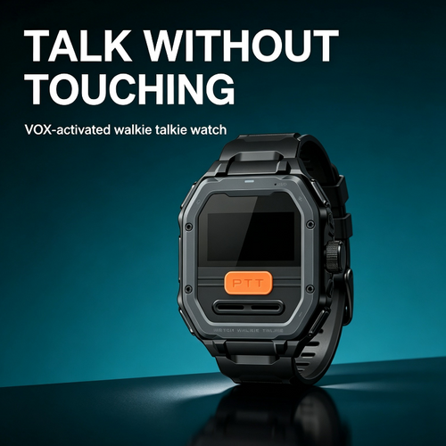 Savannel GT5 Smart OLED 4G Walkie Talkie | 1-Button Voice Control | 24Hr Continuous Runtime | 5000KM Global Range
